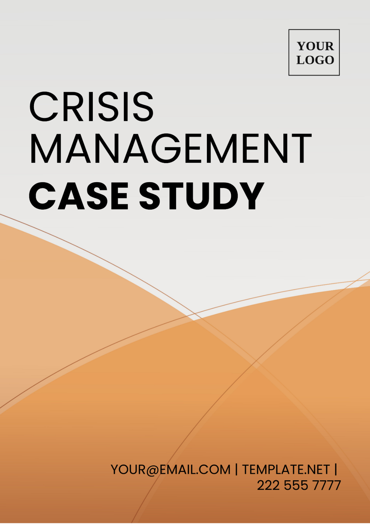 Crisis Management Case Study Template