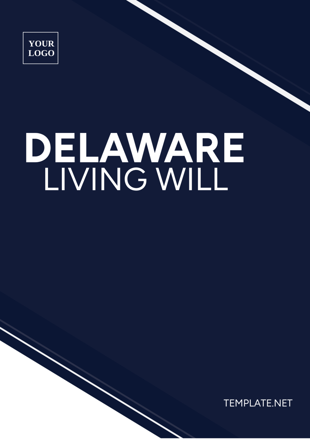 Free Delaware Living Will Template