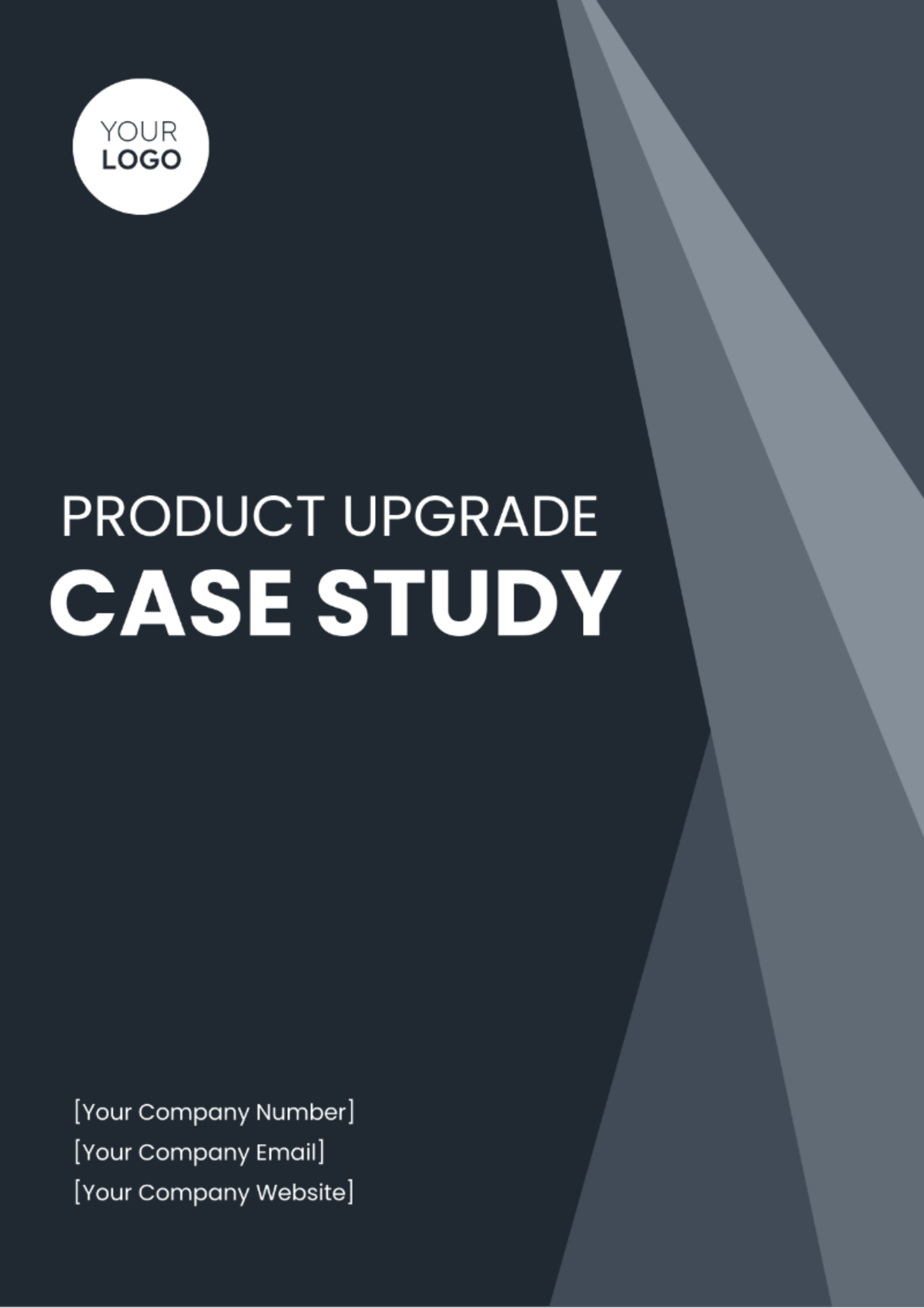 Free Product Upgrade Case Study Template
