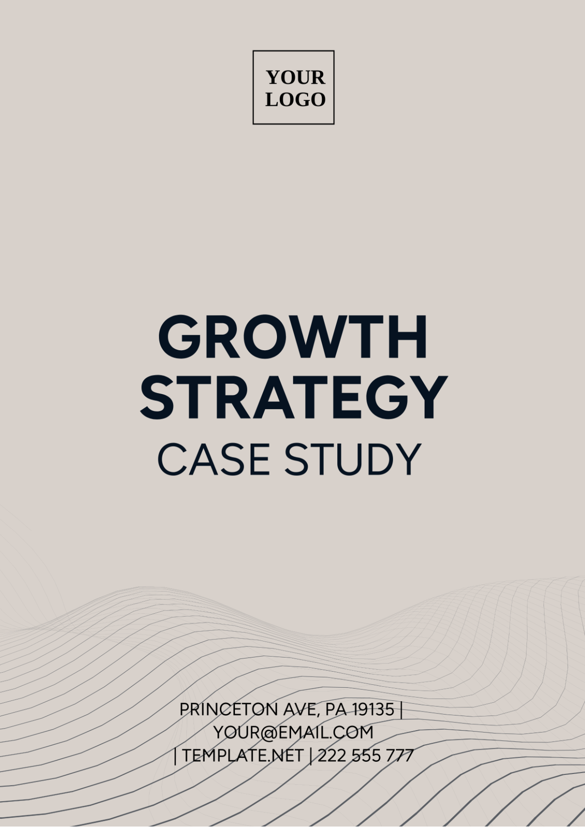 Free Growth Strategy Case Study Template