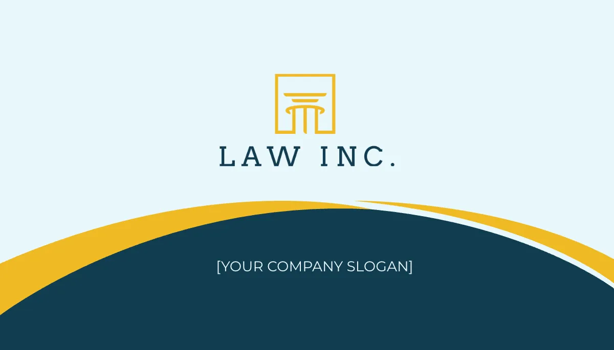 Free Law Firm Legal Researcher Business Card Template to Edit Online