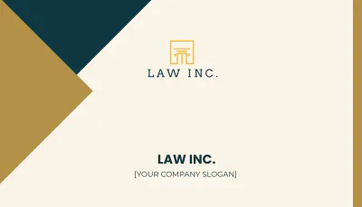 Free Law Firm Litigation Support Specialist Business Card Template to Edit Online