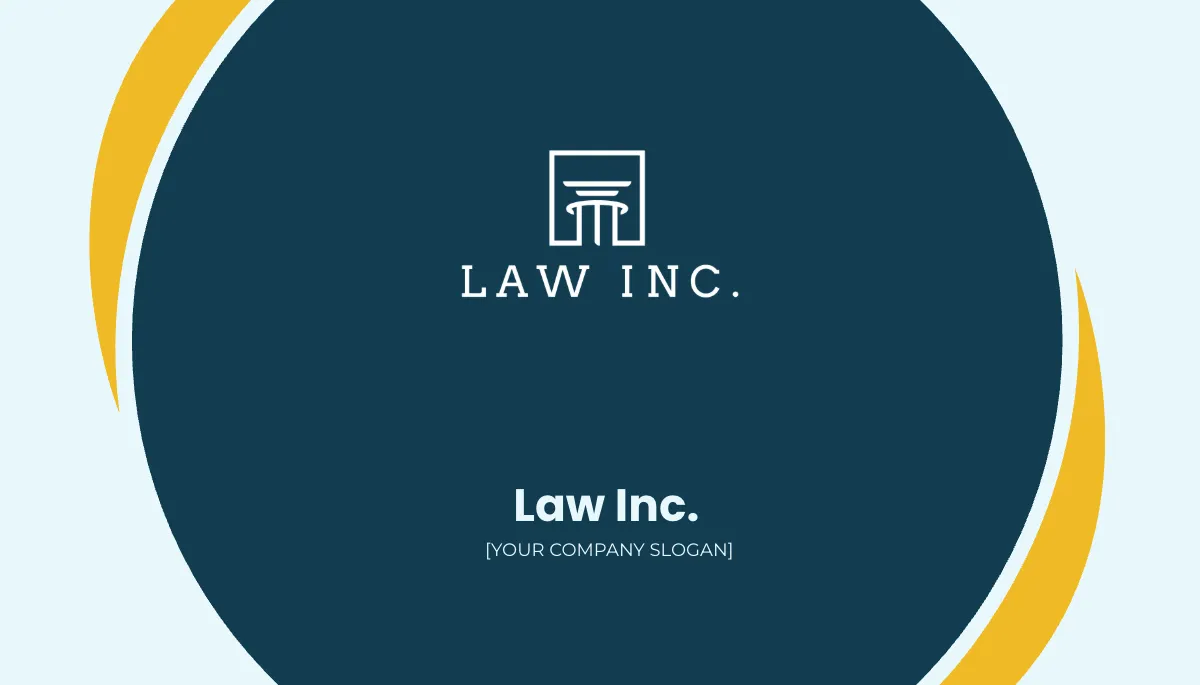 Free Law Firm Criminal Defense Attorney Business Card Template to Edit Online