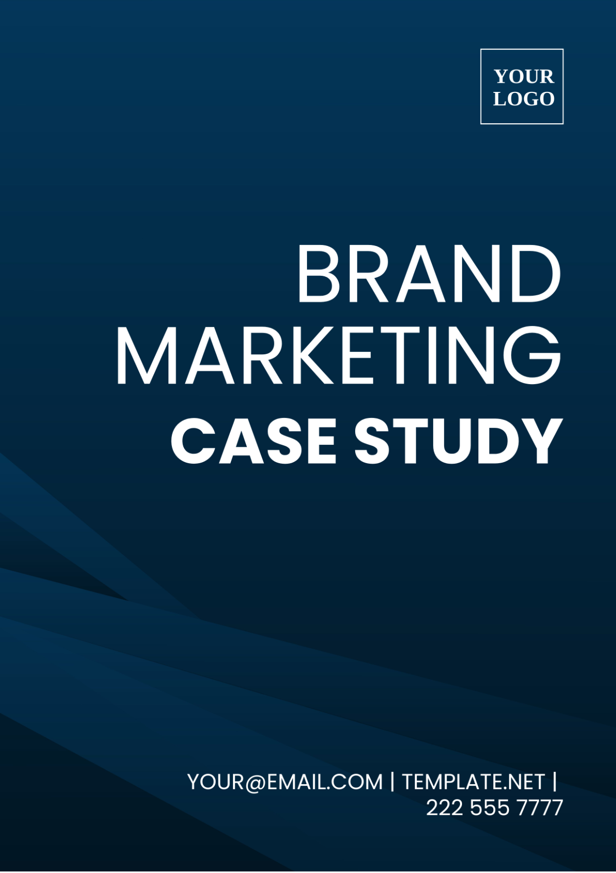 Free Brand Marketing Case Study Template