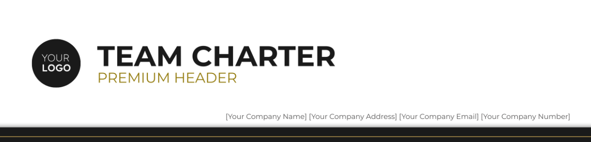Team Charter Premium Header