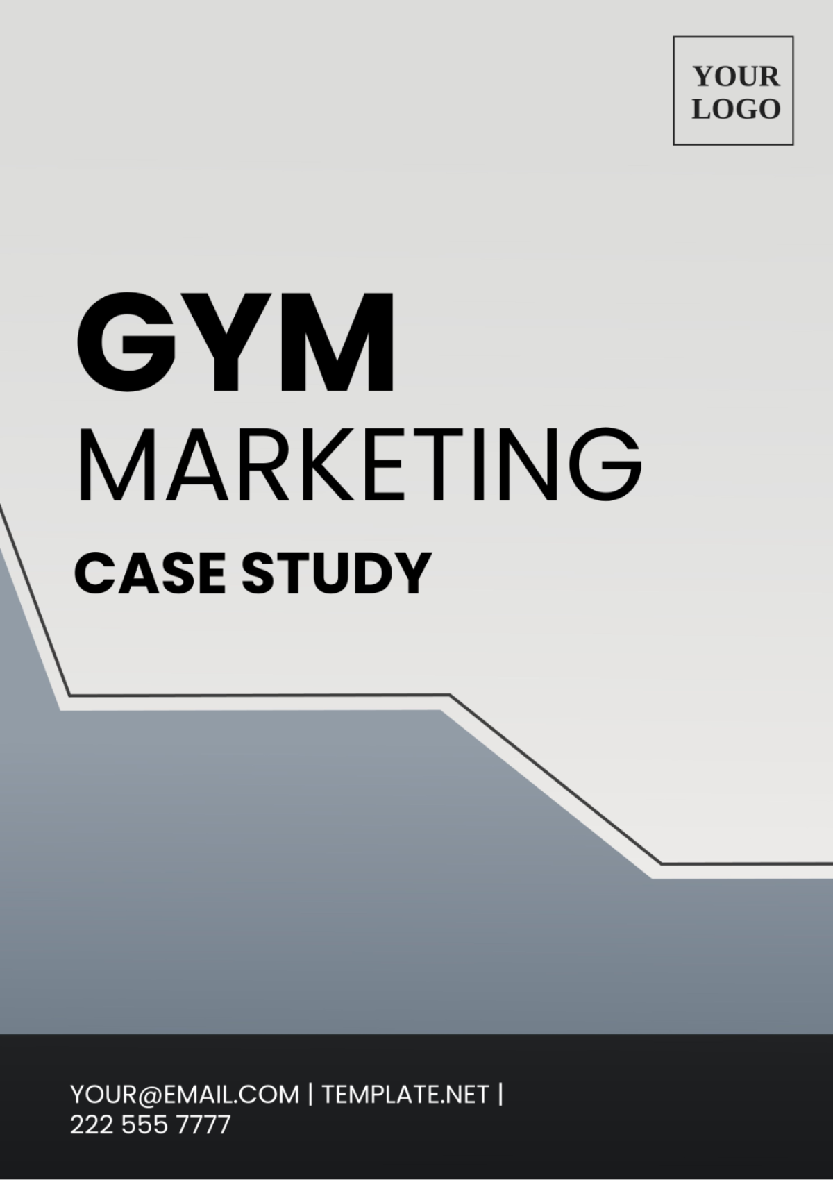 Free Gym Marketing Case Study Template