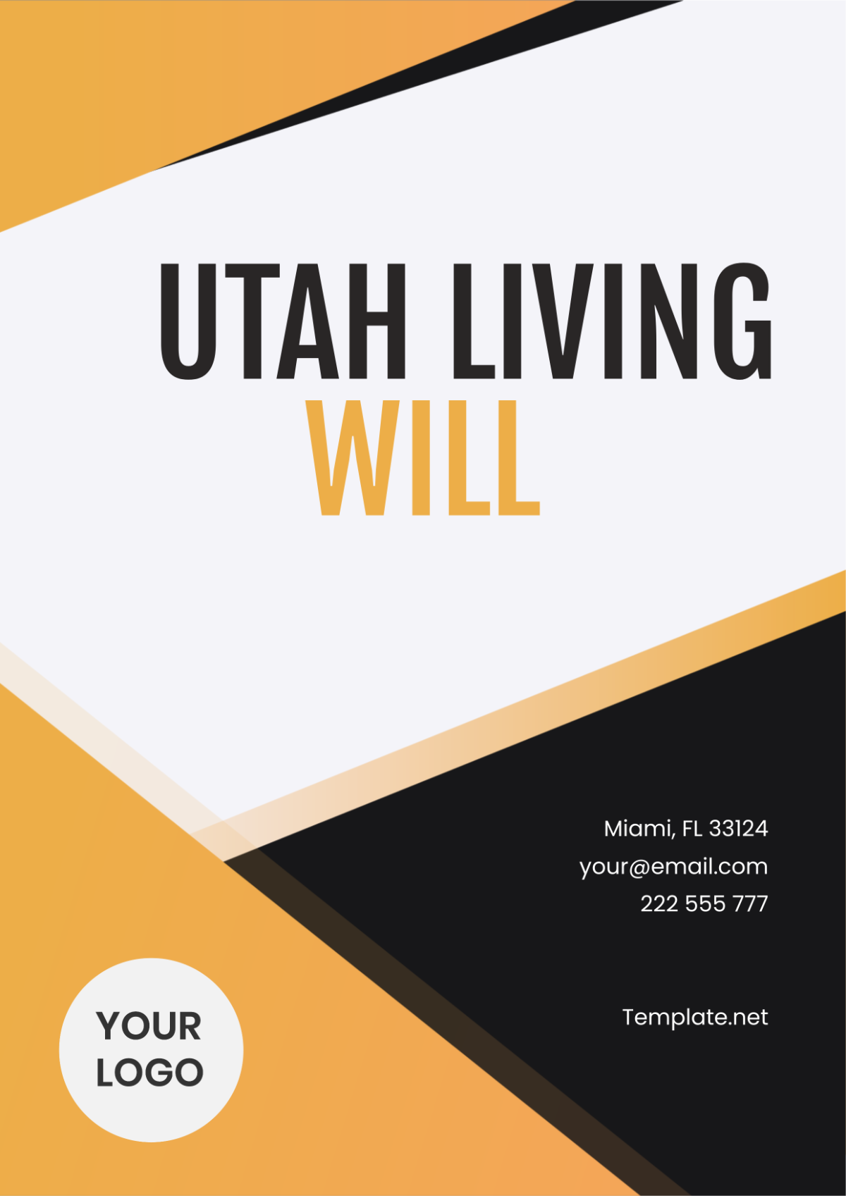 Utah Living Will Template - Edit Online & Download Example | Template.net