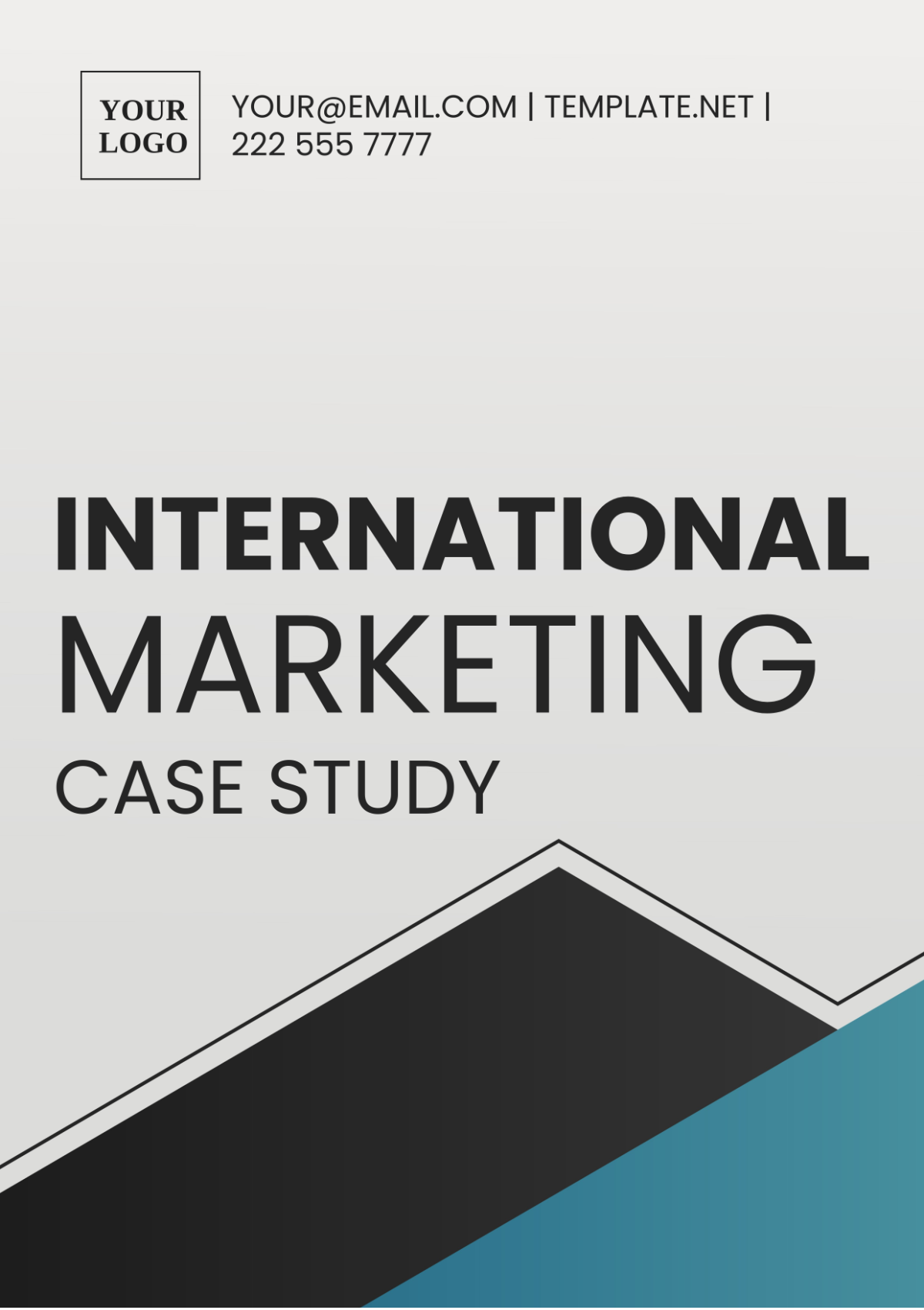 Free International Marketing Case Study Template