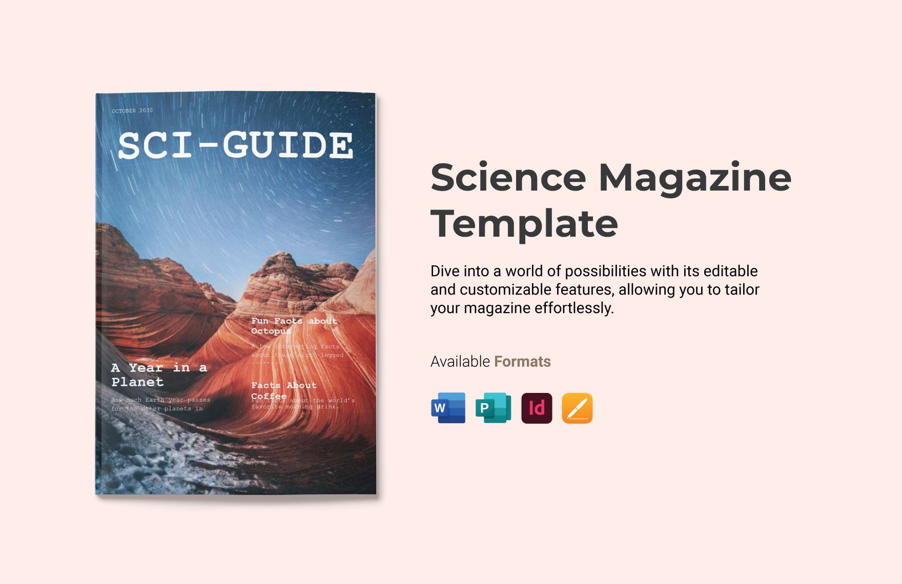 Science Magazine Template