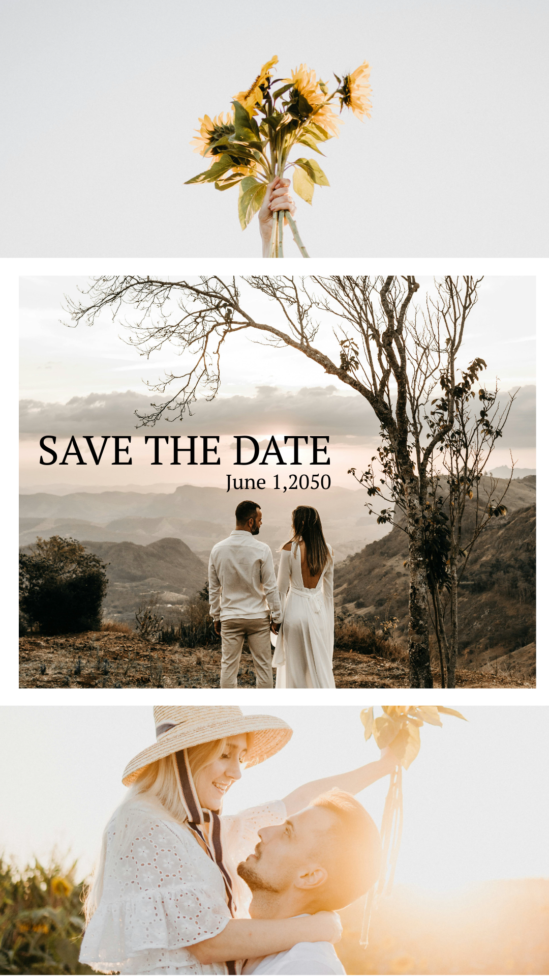 Save The Date Collage