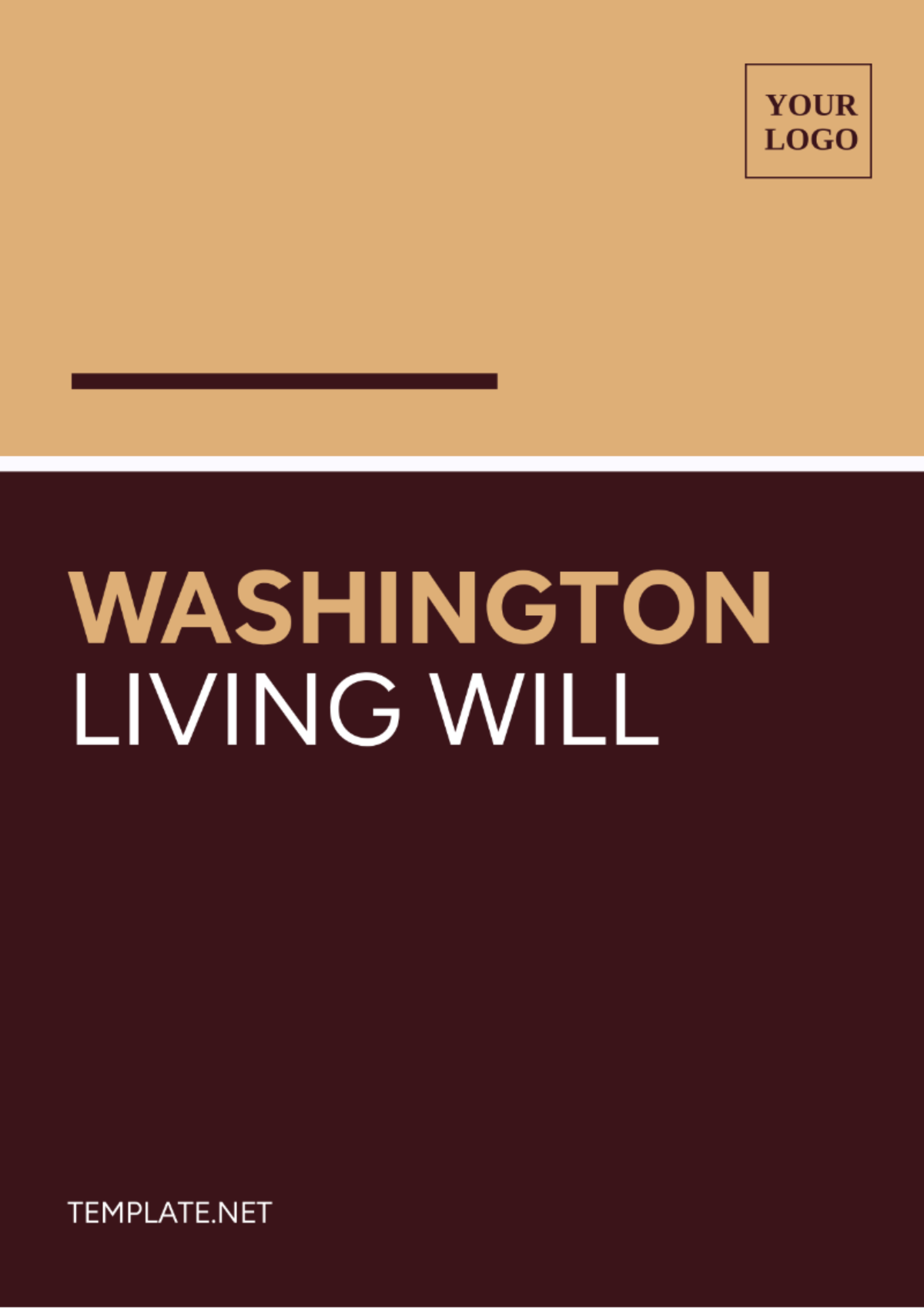 Washington Living Will Template