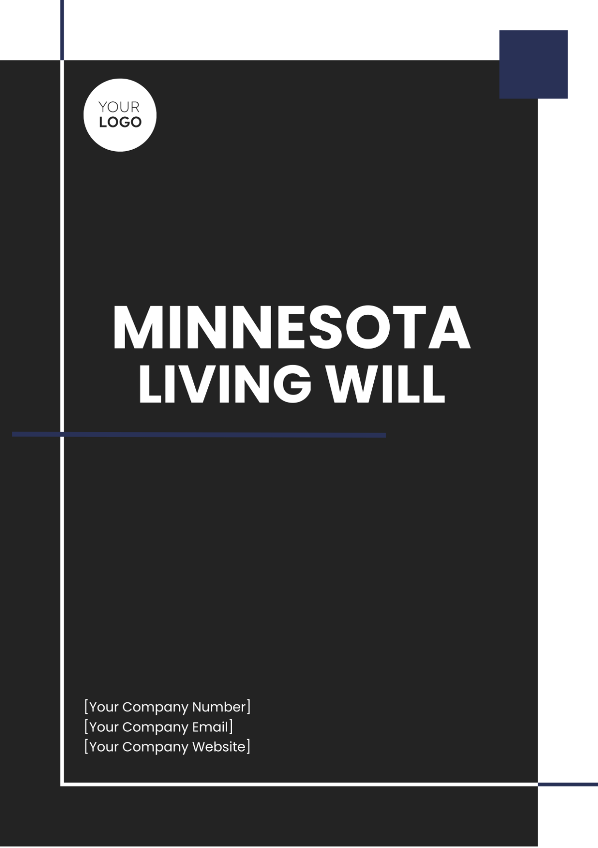 Minnesota Living Will Template