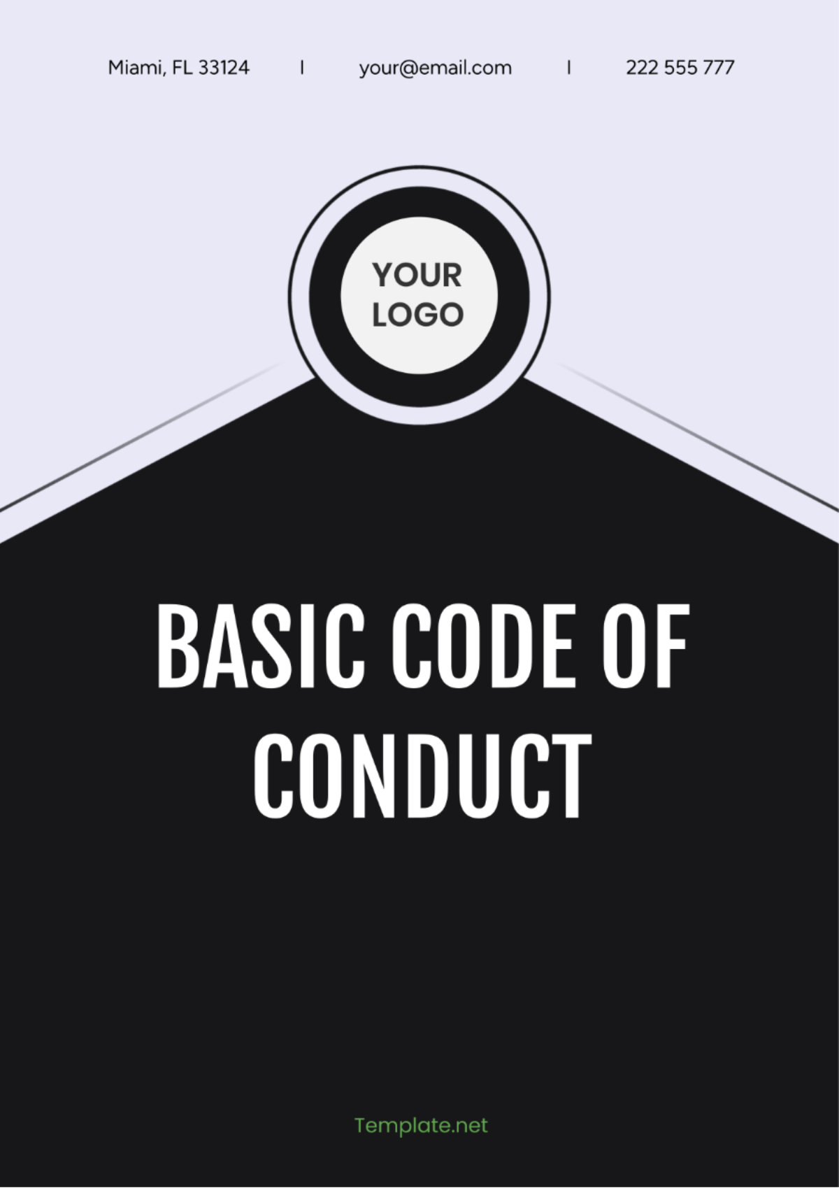Basic Code of Conduct Template