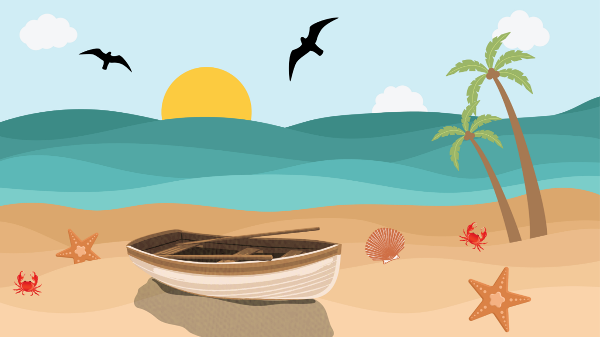 Free Beach Desktop Background