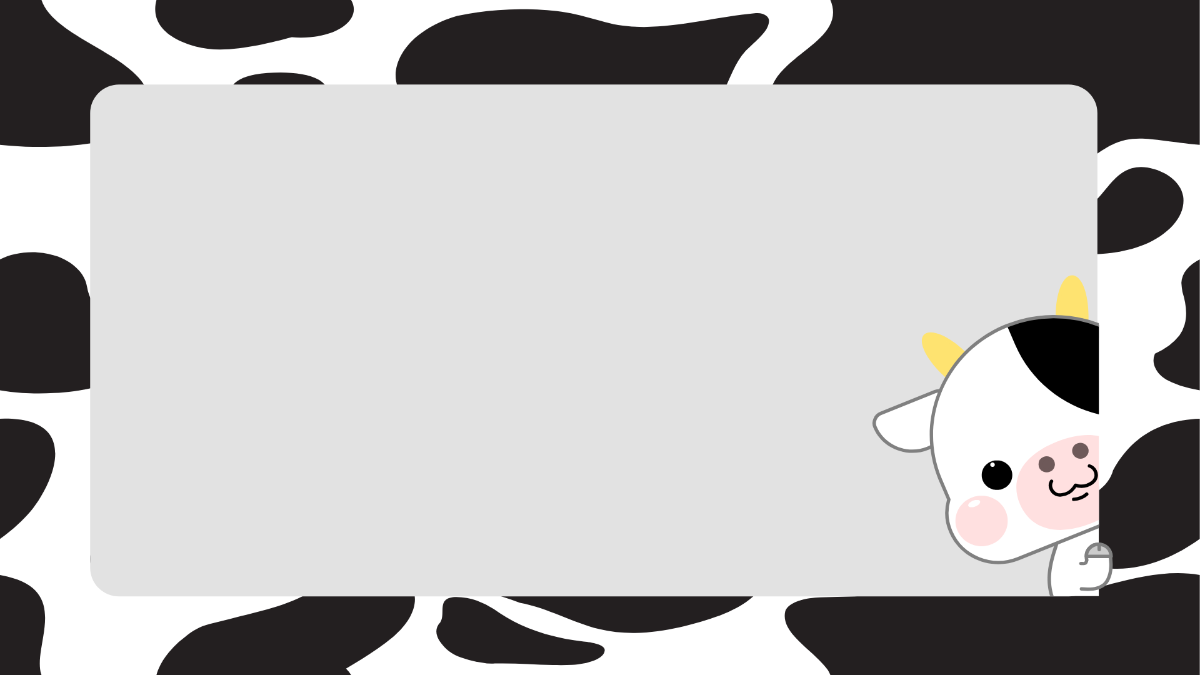 Cow Desktop Background