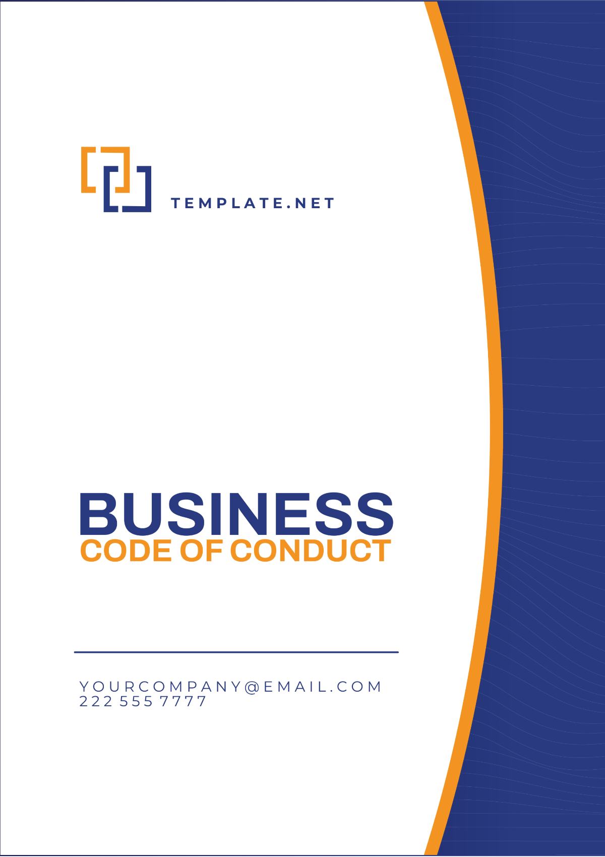 Business Code of Conduct Template