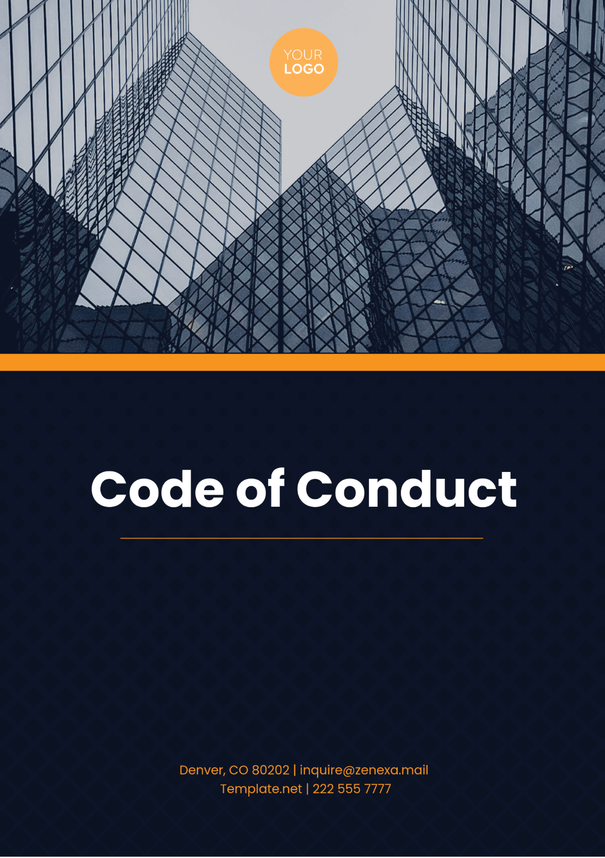 Simple Code of Conduct Template