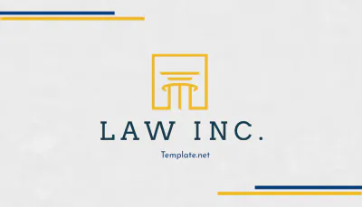 Free Law Firm Partner Business Card Template to Edit Online