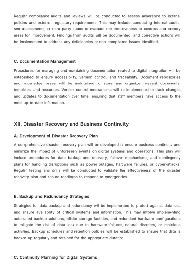 Free Law Firm Digital Integration Procedure Template to Edit Online