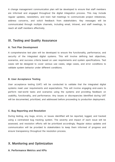 Free Law Firm Digital Integration Procedure Template to Edit Online