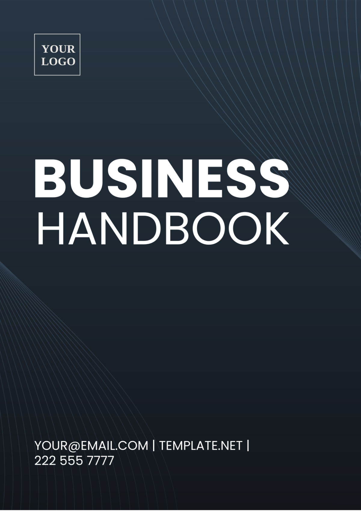Business Handbook Template