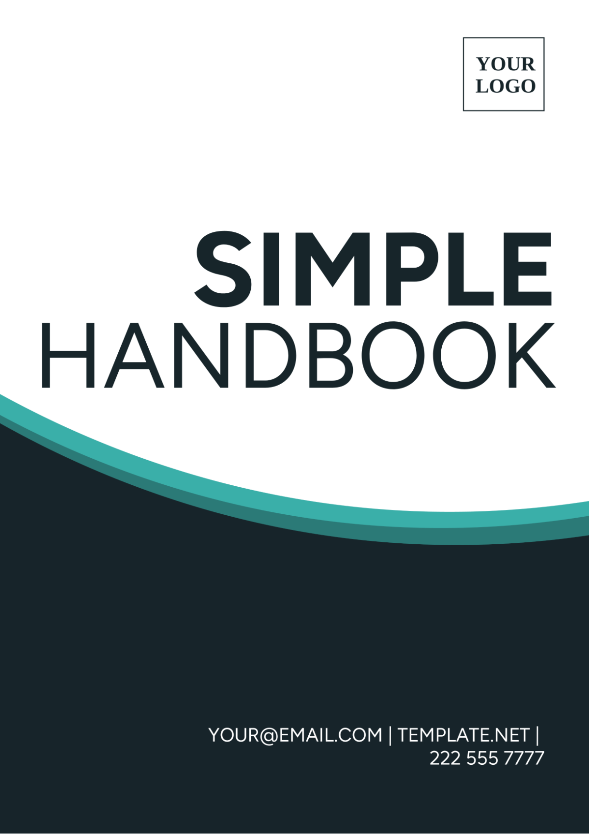 Simple Handbook Template