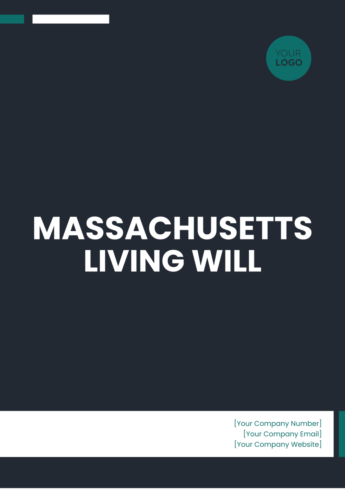 Massachusetts Living Will Template