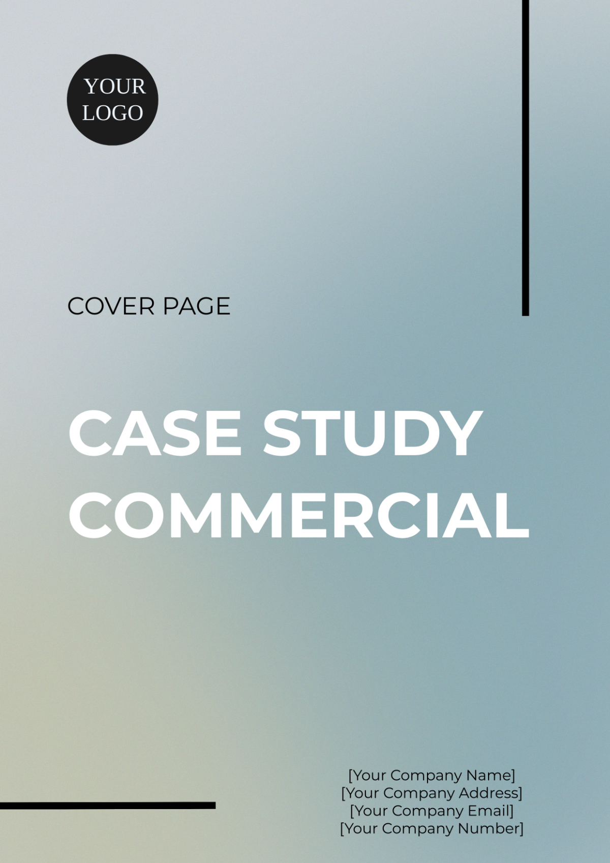 Case Study Commercial Cover Page