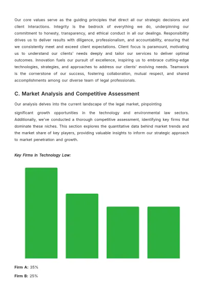 Free Law Firm Strategic Plan Template to Edit Online
