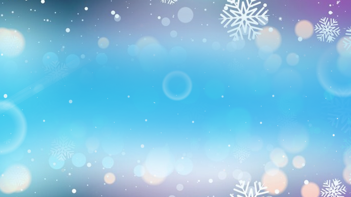 Free Winter New Year Background