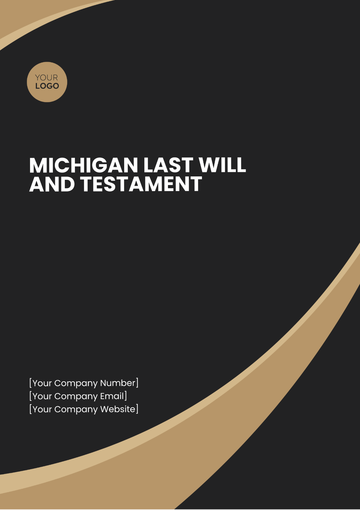 Michigan Last Will and Testament Template - Edit Online & Download