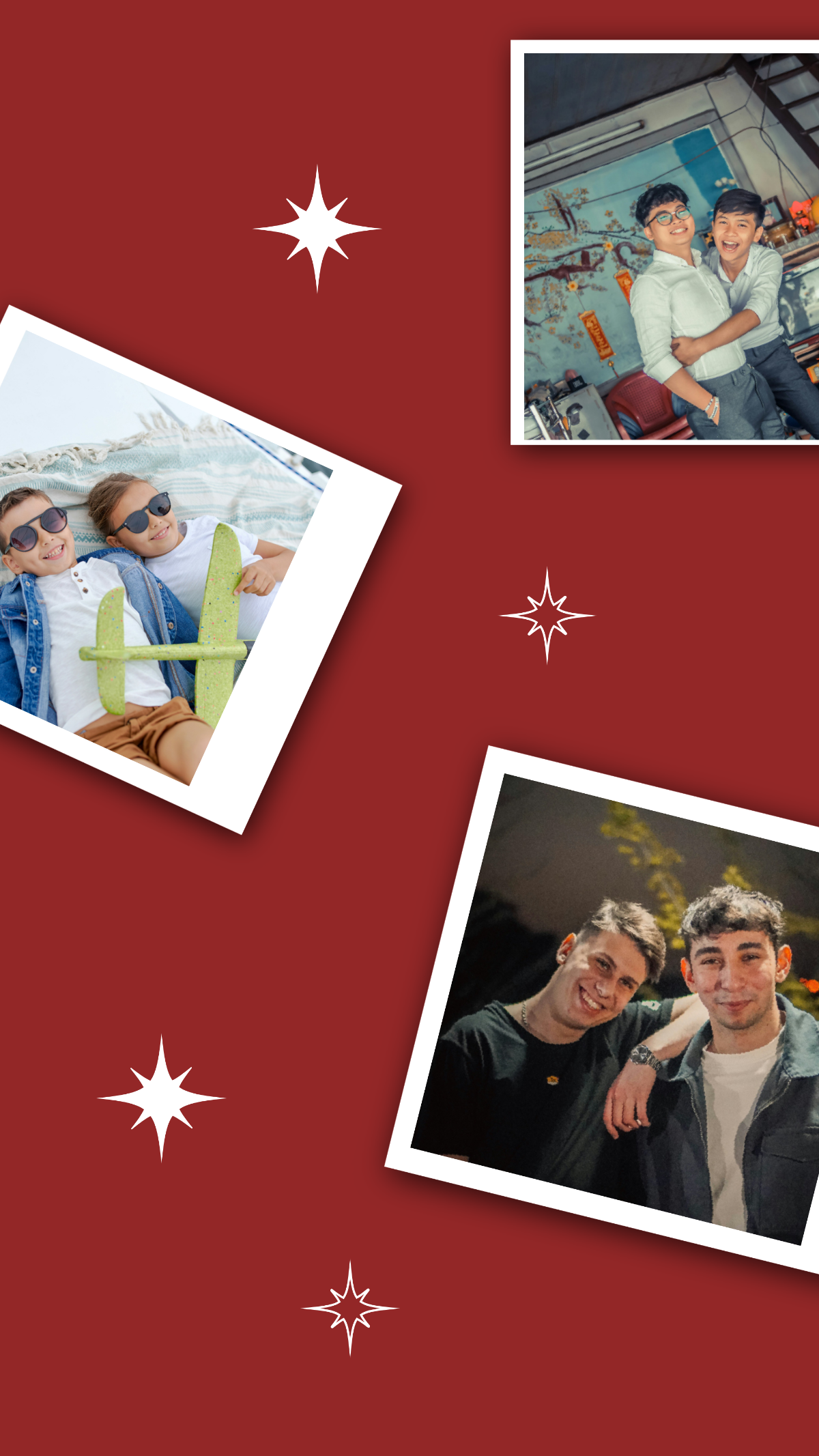 Free Brother Photo Collage Template
