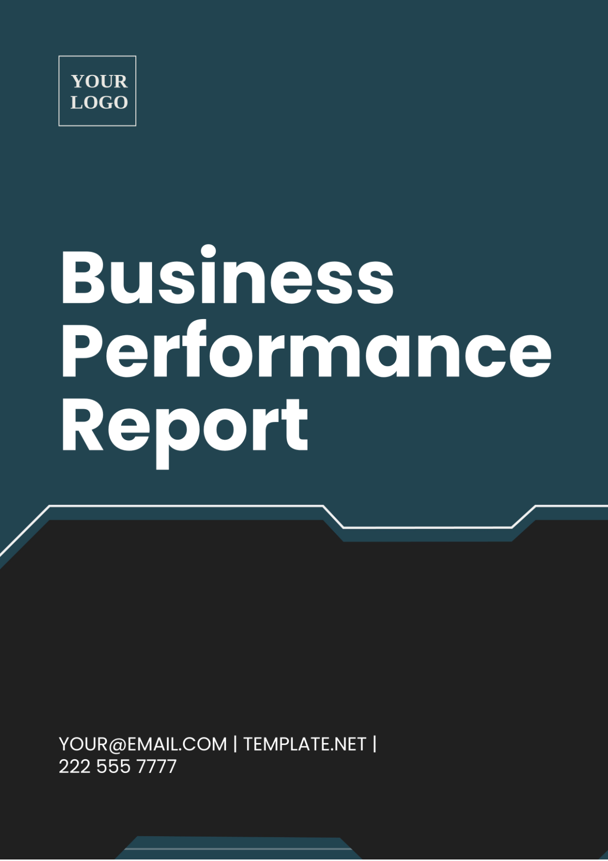 Business Performance Report Template