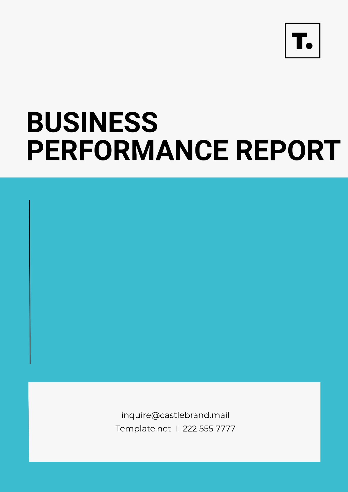 Business Performance Report Template - Edit Online & Download