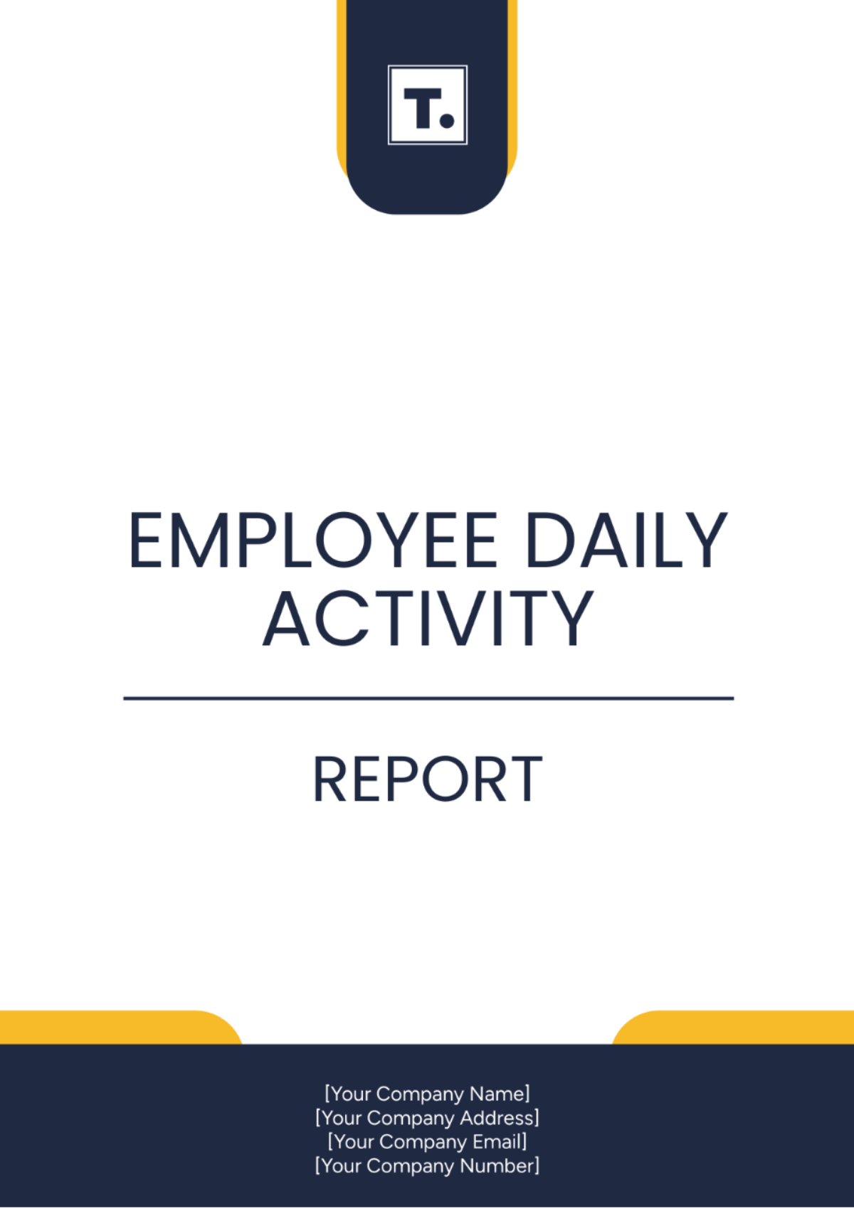 Employee Daily Activity Report Template - Edit Online & Download