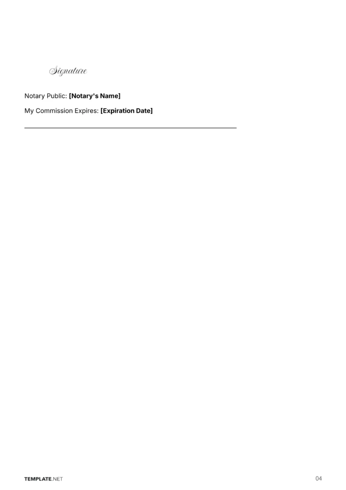 Free Mississippi Last Will and Testament Template to Edit Online