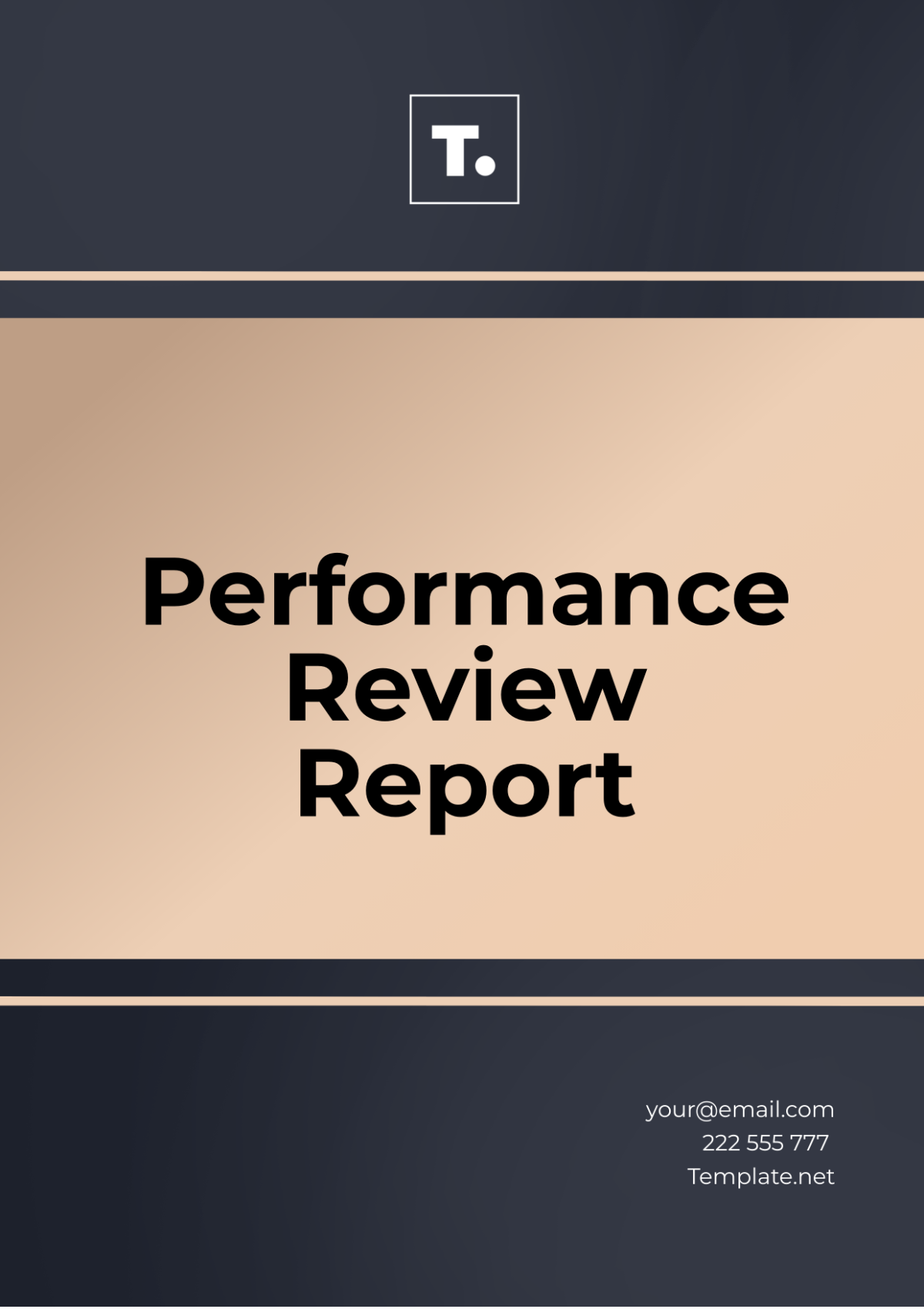Performance Review Report Template
