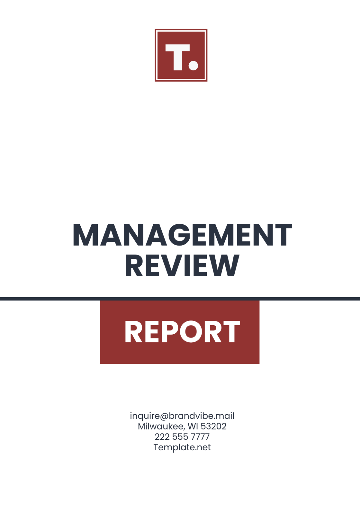 Management Review Report Template - Edit Online & Download