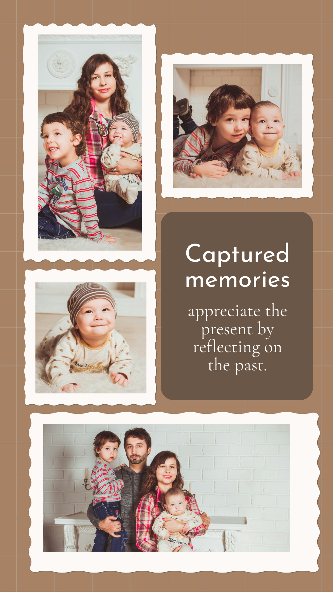 A4 Photo Collage Template