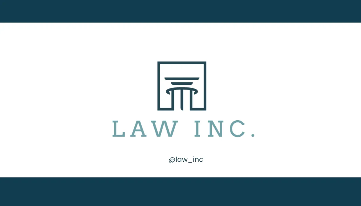 Free Law Firm Legal Assistant Business Card Template to Edit Online