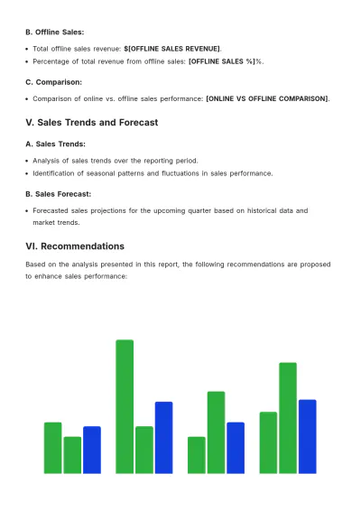 Free Sales Activity Report Template to Edit Online