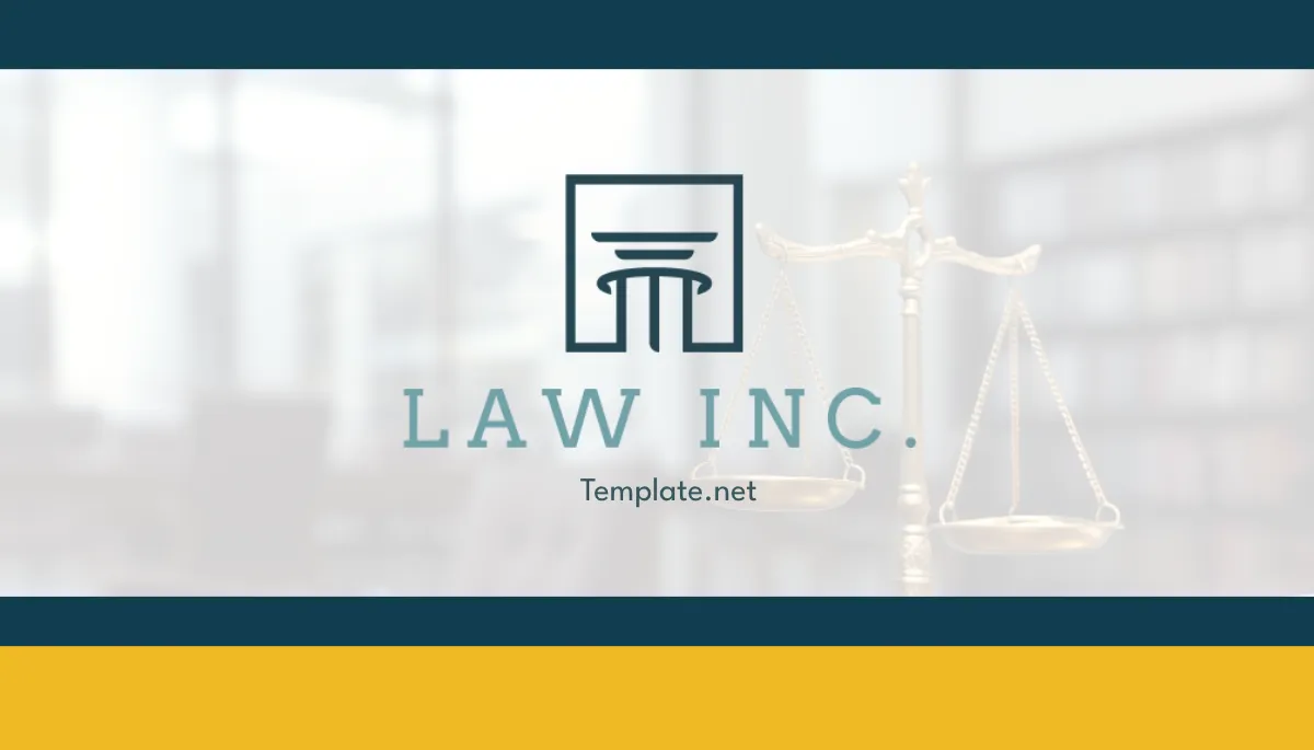 Free Law Firm Corporate Counsel Business Card Template to Edit Online
