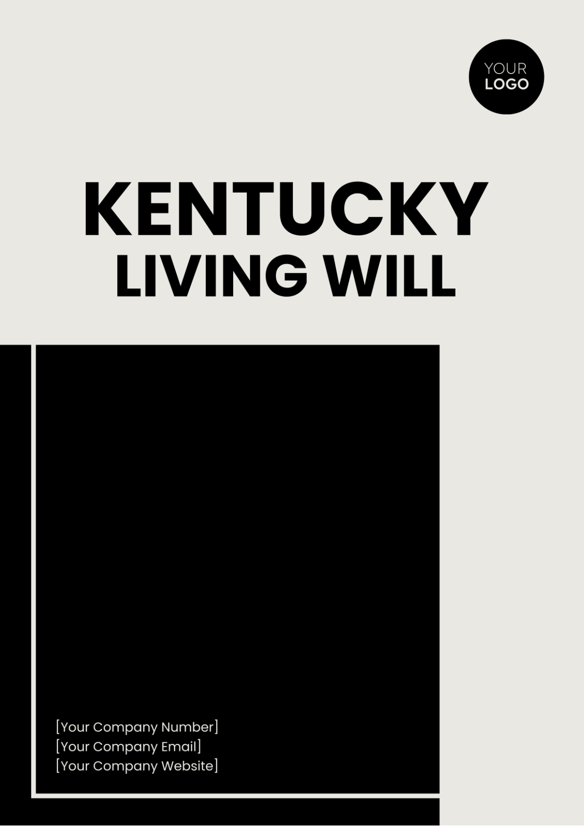Kentucky Living Will Template