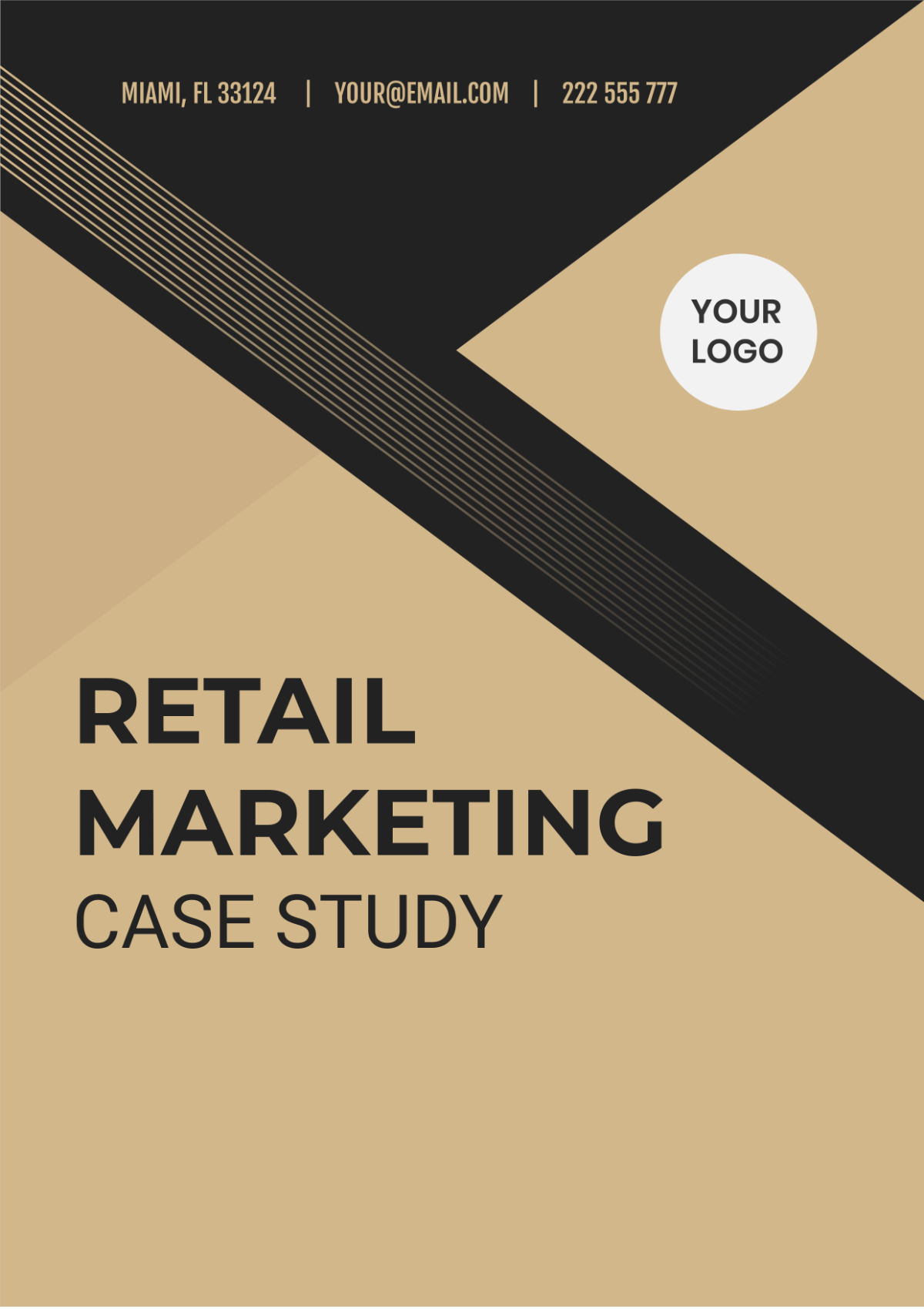 Free Retail Marketing Case Study Template