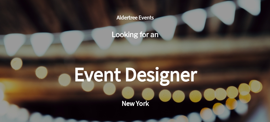 Free Event Designer Job Description Template.jpe