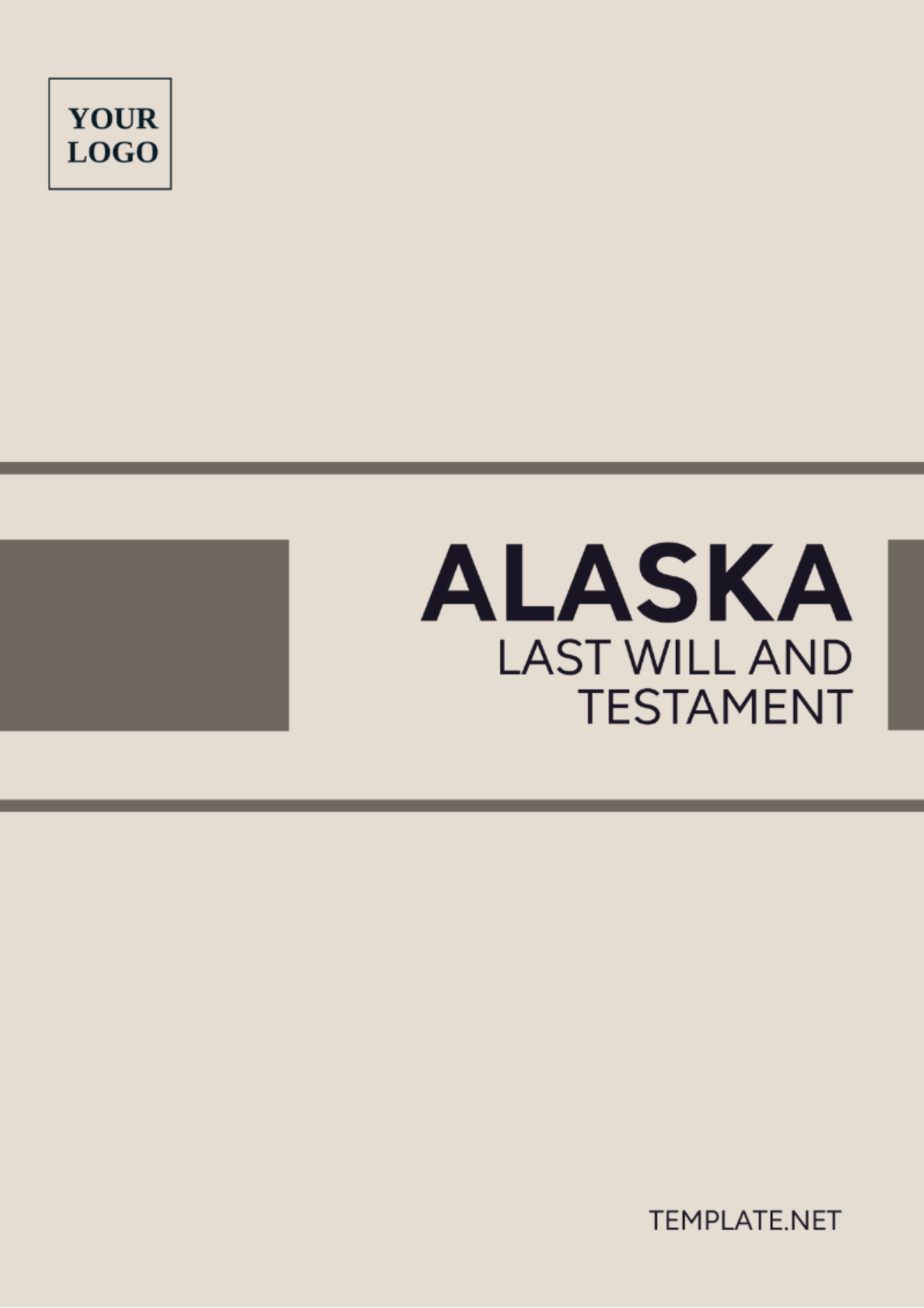 Alaska Last Will and Testament Template