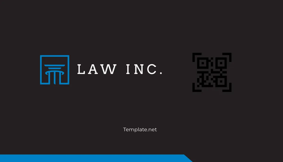 Free Law Firm Intellectual Property Attorney Business Card Template to Edit Online