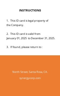 Free Corporate Blank ID Card Template 1.jpe