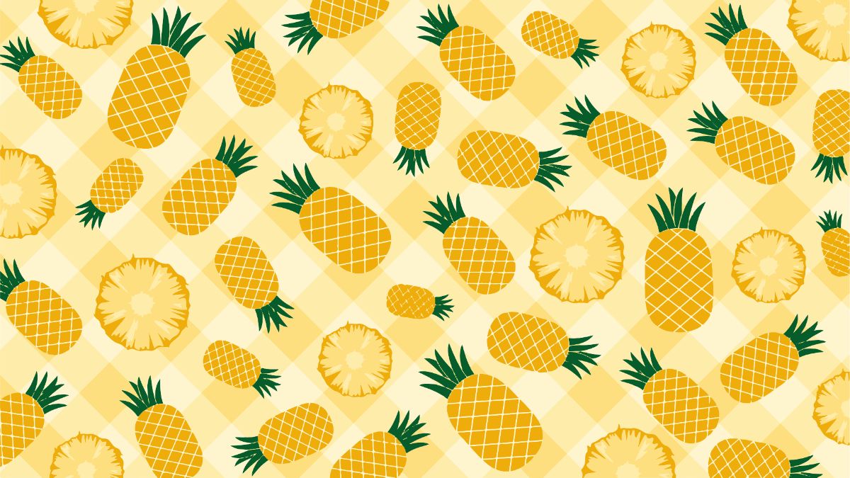Summer Pineapple Background