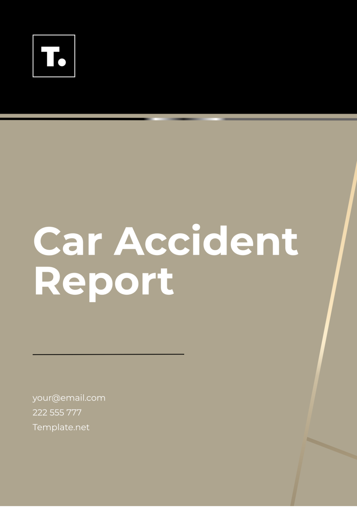 Car Accident Report Template - Edit Online & Download